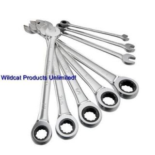   PIECE SAE (INCH) POLISHED COMBINATION RATCHETING WRENCH SET