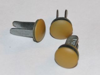 Rank pin: Major or Lt. Commander   WWII era, pin back pair, German 