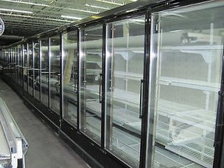 Freezer or Cooler Glass door Reach In Display Case