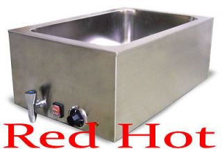 NEW COUNTER TOP MERCHANDISER FOOD SOUP, CHILI AND CHEESE WARMER W 