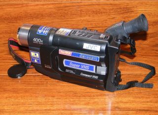JVC GR SX960 Compact Super VHS C Camcorder W/ Pro Cision 5 Video Head 