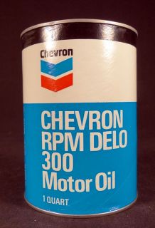 CHEVRON RPM DELO 300 MOTOR OIL COMPOSITE CAN