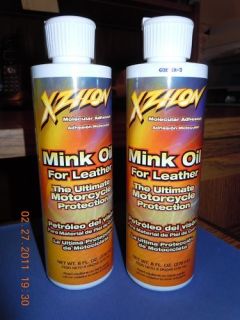 FL. Oz. Xzilon Mink Oil Leather/Vinyl Protector