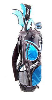 New Prince GTX 9 Club Ladies Complete Golf Set RH (+1) w/ Stand Bag