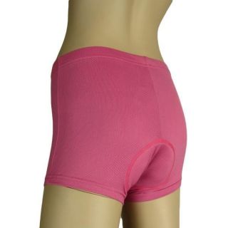 Ladies Lycra Cycling Bike Padded Underwear Shorts Pink Size S 3XL 6 16