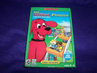   the big red dog Phonics, early reading , PC Software, Game, NEW in box