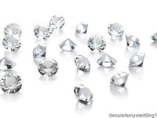 3250 DIAMONDS WEDDING TABLE CRYSTALS Decor Favors Centerpiece Gems 