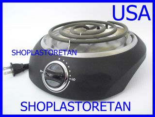 ELECTRIC SINGLE STOVE BURNER HOT PLATE FOOD OFFICE HOME DORMATORY NEW