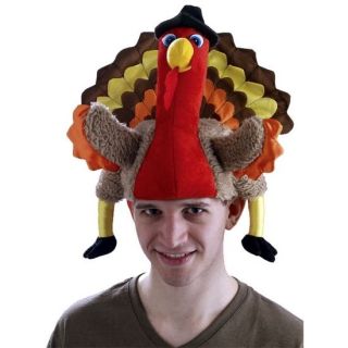 Turkey Chef Hat Funny Thanksgiving Cap DELUXE *NEW* Costume