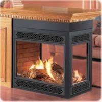 Napoleon Gas Fireplace Insert GDIZC Direct Vent Small Efficient Log 