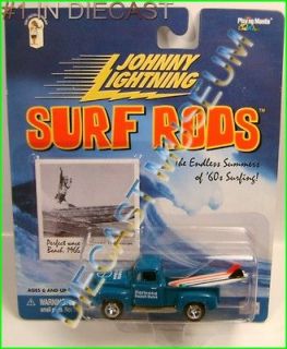 1950 50 FORD F 1 TRUCK PICKUP SURF RODS DIECAST JOHNNY JL