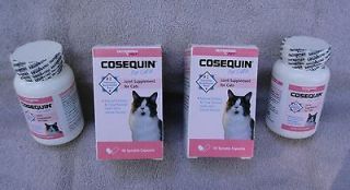 COSEQUIN FOR CATS JOINT HEALTH SUPPLEMENT 55 SPRINKLE CAPSULES (TWO 