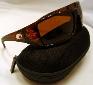 Costa Del Mar BlackFin Sunglasses   Tortoise   580G Copper LightWAVE 
