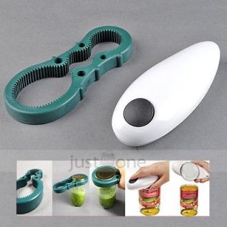   Cordless Handsfree One Touch Can Jar Tin Opener Open Tool New