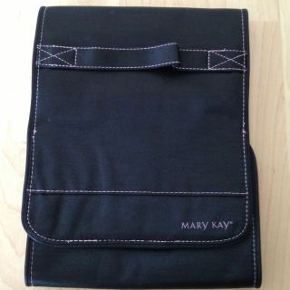Mary Kay HANGING TRAVEL ROLLUP Cosmetic BAG PINK/BLACK