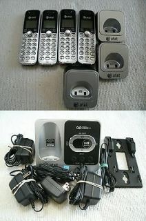 AT&T EL52401 Dect 6.0 Cordless Digital Answering System With 4 