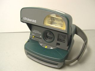 Polaroid One Step Express Instant Camera 600 film Green