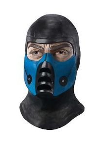 Adult Sub Zero Mortal Kombat Cosplay Halloween Costume Mask