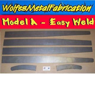 Model A Ford Frame, 1/8 Easy Weld Boxing Plates 28 31 (Fits 1930 