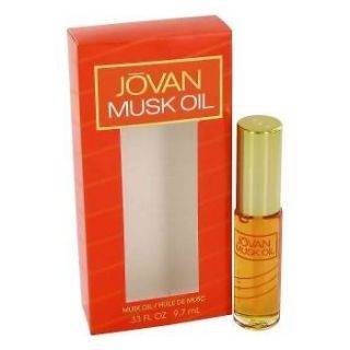 Jovan Musk Perfume Oil by Coty 9.7ml 0.33 OZ NEW BOXED