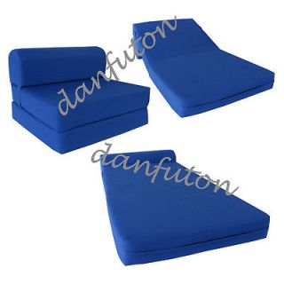   Sleeper Chair Folding Foam Bed Sofa Couch Foam Beds 32W x 70L Royal
