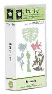 Cricut Lite Botanicals Cartridge Brand New