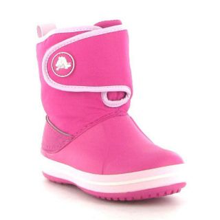 Crocs Boots Crocband Gust Kids Winter Snow Boot Fuchsia Shoe Sizes UK 