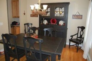 Attic Heirlooms Antique Black 8pc Dining Room Set By Broyhill Retail 