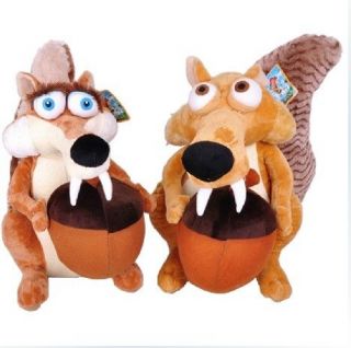    ★ Scrat & Scratte ★ Movie The Ice Age 4 Soft Toy Plush Doll