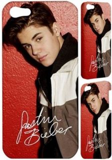 iPhone 5 Hard Case Cover Guard Skin Justin Bieber Autograph Photoshoot 