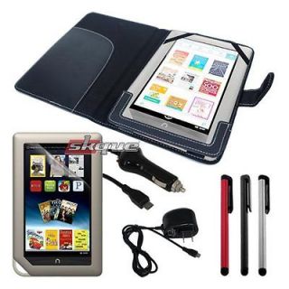 5in1 Black Protection Accessories Bundle for  Nook 