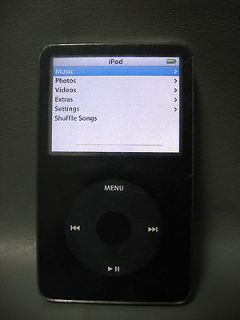30GB Apple iPod Classic 5th Gen (Video) Black/ Player/Fully 