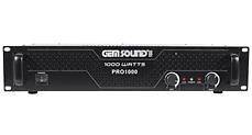 Gemsound PRO 1000 1000W Professional/Pro Audio DJ Power Amplifier/Amp 