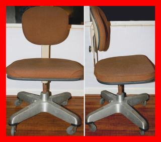 Vintage 1940s Industrial CRAMER CO. Air Flow Task Office Desk Chair