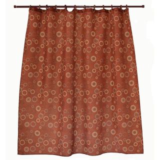 peach shower curtain in Shower Curtains