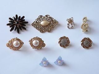Lot of Vintage Custom and signed Jewelry includes AVON