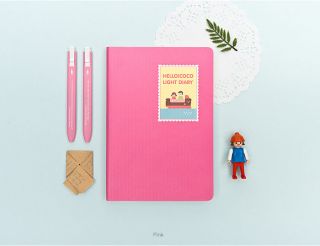   Journal Planner Agenda Organizers_Ardium Hello Coco Light Diary_Cute