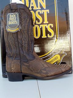 Dan Post Cowboy Boots Mens Bay Apache Python
