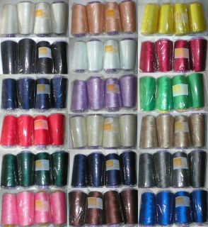   Sewing Machine & Overlock Overlocker Thread Choice of Colours