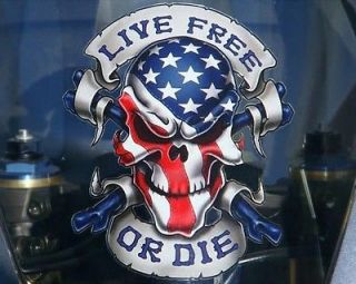 Newly listed LIVE FREE DECAL GRAPHIC for MOTORCYCLE WINDSCREENS