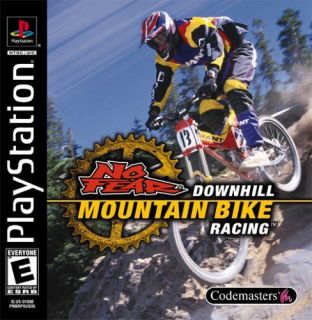 No Fear Downhill Mountain Bike Racing PS1 Complete