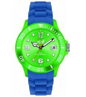   Ice Style 2012 NEW Silicone Wrist Watch WITH DATE (green dark blue
