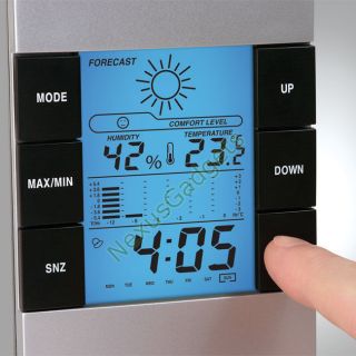   Digital Weather Station w/ Alarm Clock Includes Humidity & Date