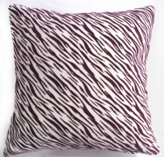  Tiger Zebra Velvet Style Sofa Cushion Cover/Pillow Case*Custom Size