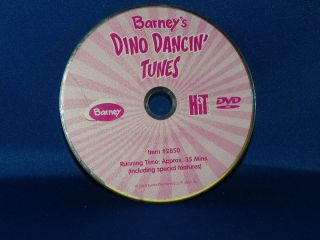 Barney   Barneys Dino Dancing Tunes (DVD, 2004) 35 G Childrens 