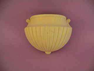   Interior Fluted Wall Pocket, HOMCO, Fluted Wall Decor, Wall Hangings