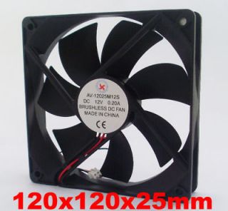 Brushless DC Cooling Fan 7 Blade 5V 120mm x 120 mmx25mm