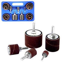   DRUM SET FOR WOOD DRILL PRESS SANDER SLEEVES TOOL WOODWORKING KIT