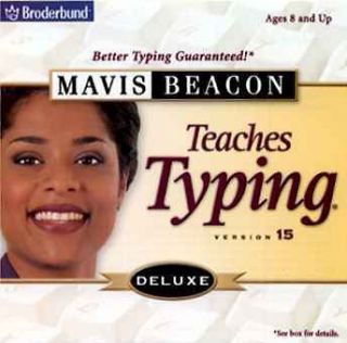  Teaches Typing 15 Deluxe PC CD learn to type computer keyboarding