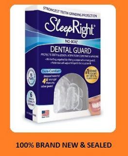 SleepRight Dura Comfort Dental Guard No Boil   Brand New & Sealed